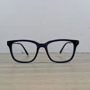 Zenni Eyeglass Frames Blue Brown Gradient Rectangular RX Glasses